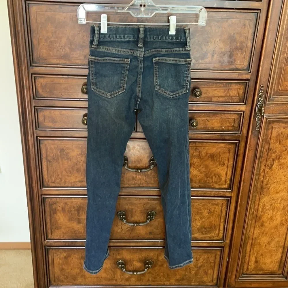Old Navy kids slim dark denim jeans